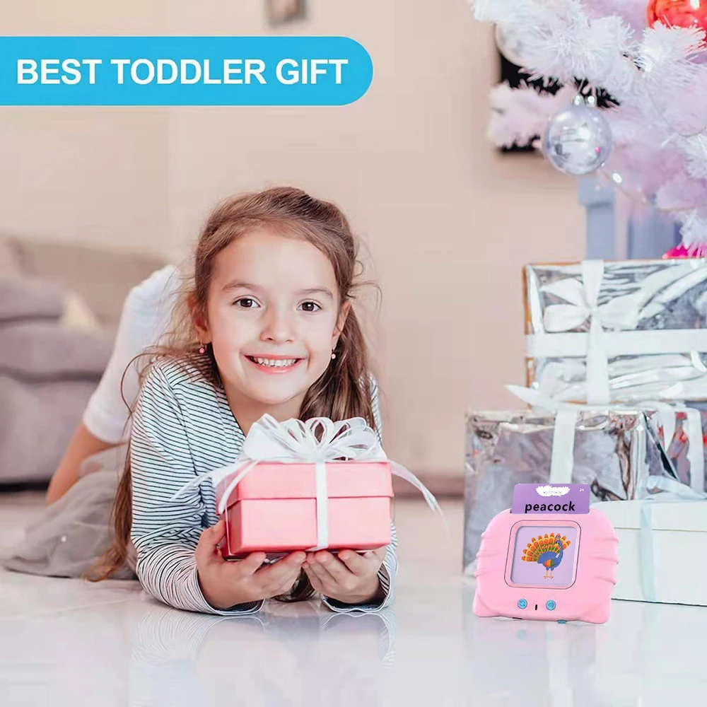 Early Montessori Educational Toys Talking Flash Cards Learning Talking Language English Electronic Audio Book Toy Children Gifts educational learning toy,alphabet educational toys