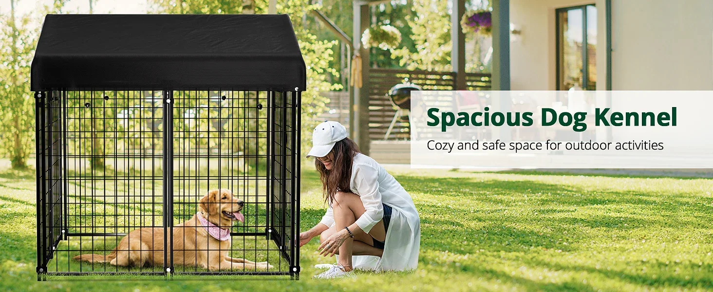 large dog kennel
