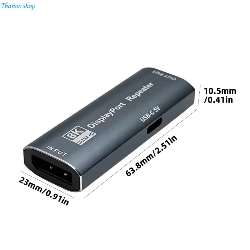 선명한 8K 30Hz 및 4K 120Hz 비디오 출력을 제공하는 증폭기 리피터 X37A