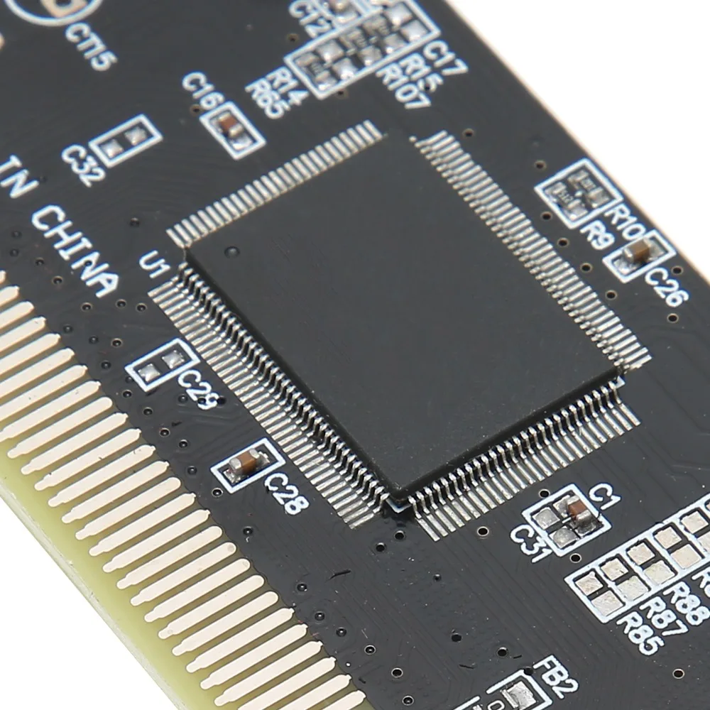 범용 5포트 USB2.0 PCI 확장 카드 고속 플러그 앤 플레이 Pcie 라이저 어댑터 USB 컨트롤러 호스트 컨트롤러