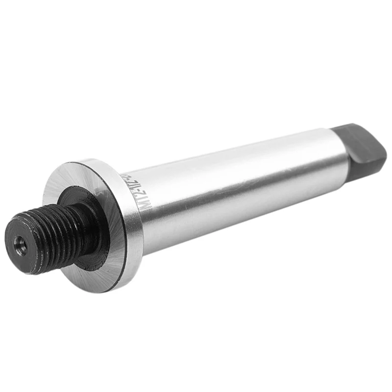 Morse Taper Adapter 2Mt Shank to 1/2 Inch-20 Threaded Drill Chuck Arbor Hardened Morse Taper Mt2 Adapter