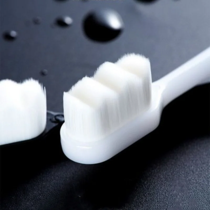 Toothbrush Ultra-fine Soft Bristle Nano Fur Portable Travel Oral Care