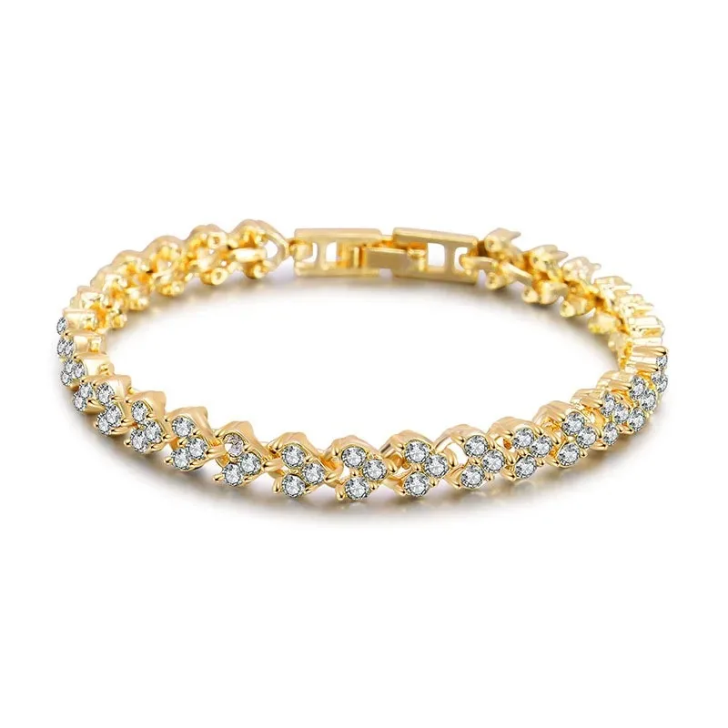 Love Braided Leaf Bracelet Charm Crystal Wedding Bracelets for Women Anniversary Valentines Day Gifts Aesthetic Jewelry bangle bracelet stainless steel bracelet crystal bracelets