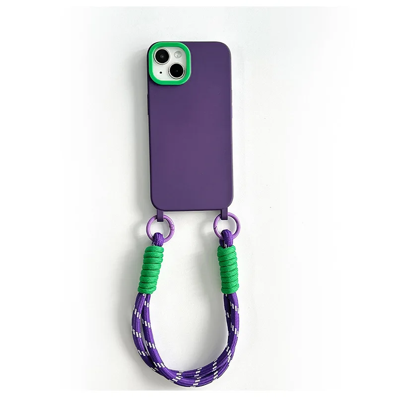Phone Case With Lanyard For Iphone Shockproof Protective Cover_voghion.com