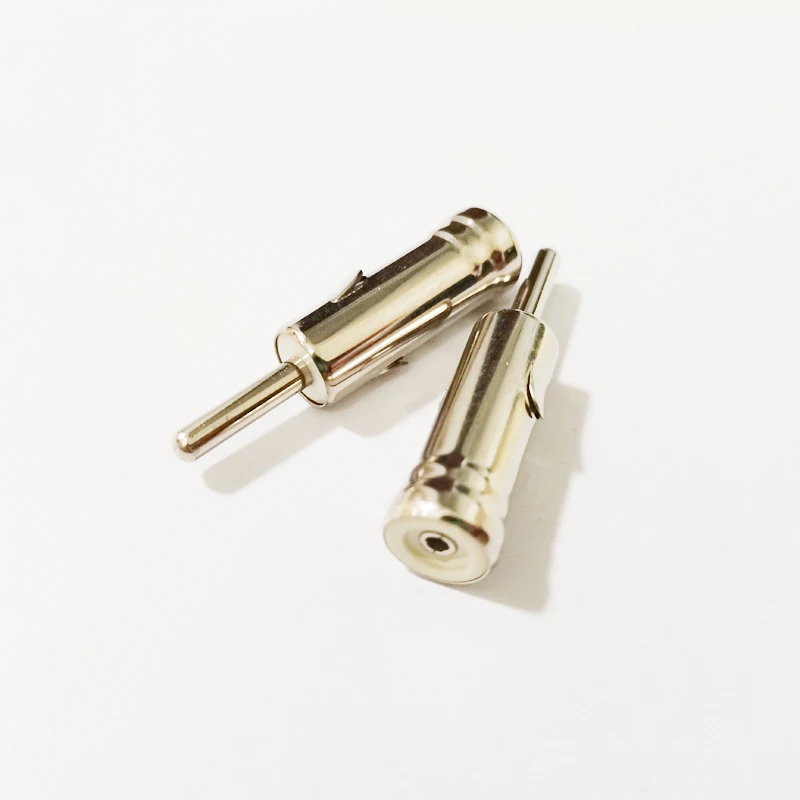 Nchtek Car Radio Iso Male Plug To Din Aerial Antenna Plug Adapter Connectors/free Shipping