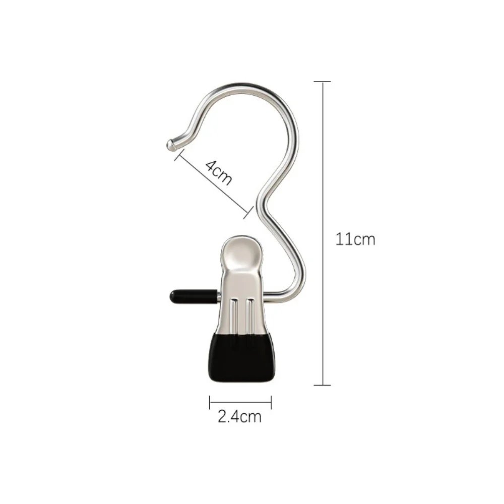 Wardrobe Organizer Clothes Hanger Stainless Steel Clothespins Assembly