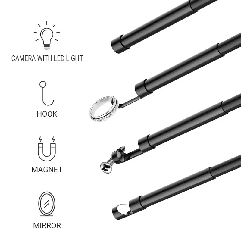 IOS ȵ̵ ð ˻ ī޶,    , 8mm ϵ ̾, ڵ ν, IP67 , 2MP