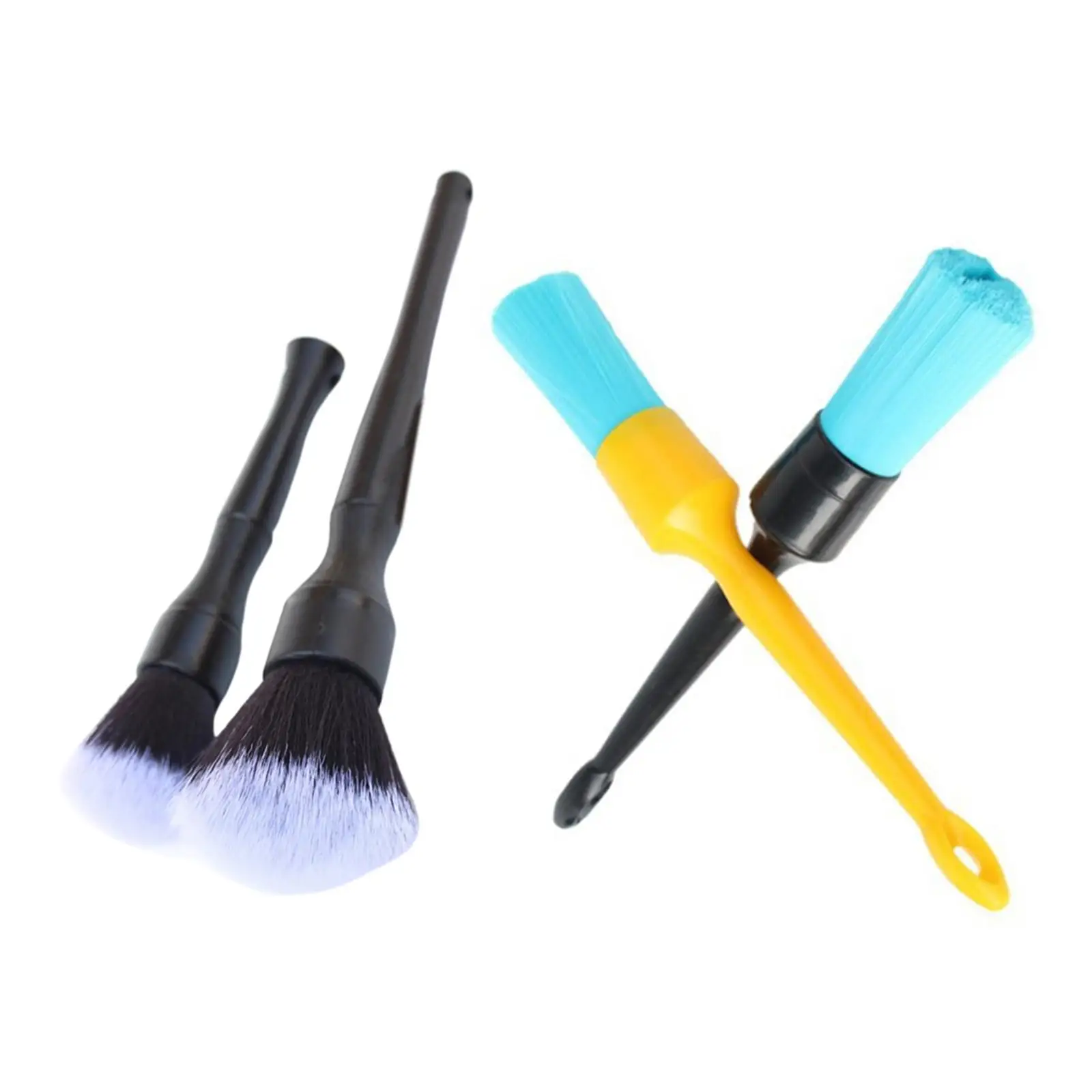 

2x Portable Automotive Detail Brushes Decontamination Accessories Fit for Air Conditioner