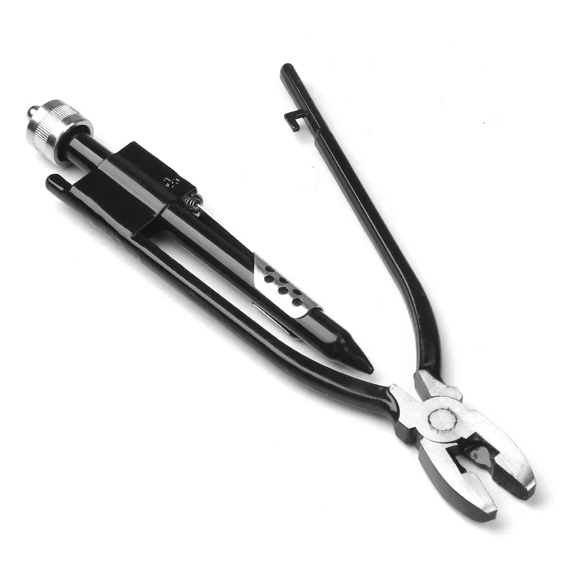

6 inch Twist Pliers Fuse Pliers One-Way Twist Pliers Motorcycle Aviation Safety Locks with Spring Return Heavy Duty Jaws