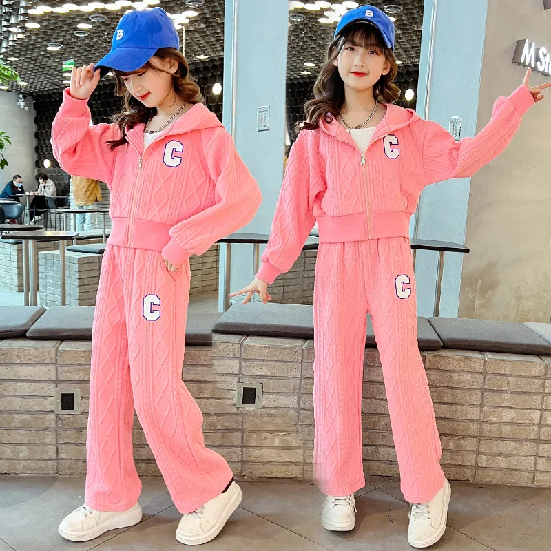 kids-girls-long-sleeved-zipper-suit-2023-new-spring-autumn-fashion-sportswear-set-tracksuit-for-children-pink-13-14-year-outfits