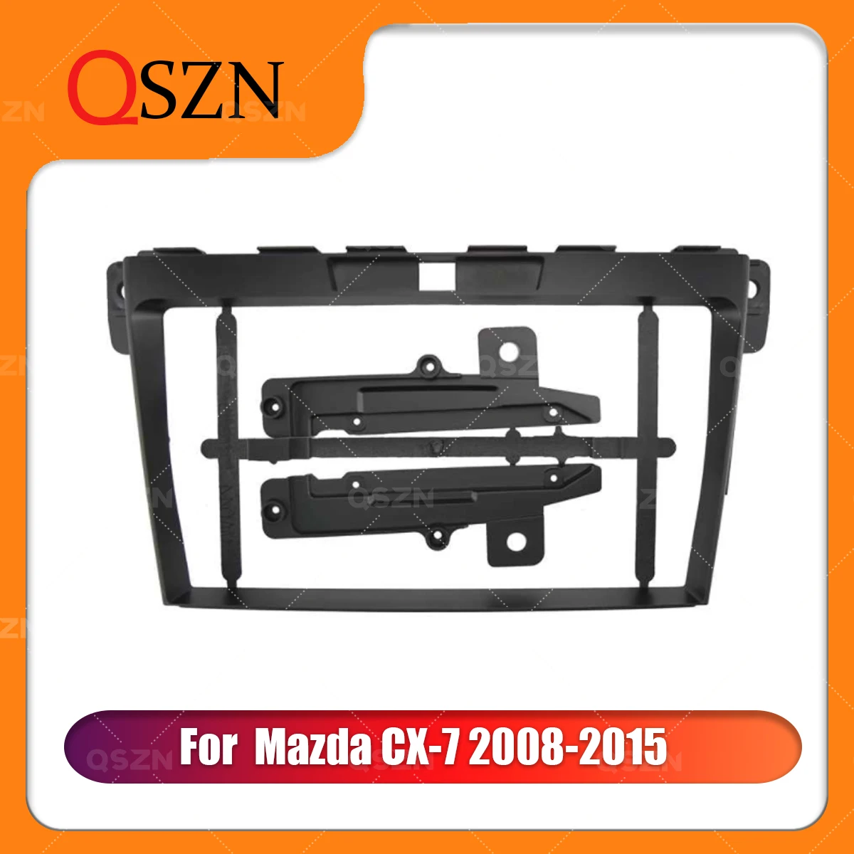 

Автомобильный радиоприемник QSZN, панель для Mazda CX-7 2008-2015, 9 дюймов, рамка, установка аудио, комплект приборной панели, большой экран, 2 Din