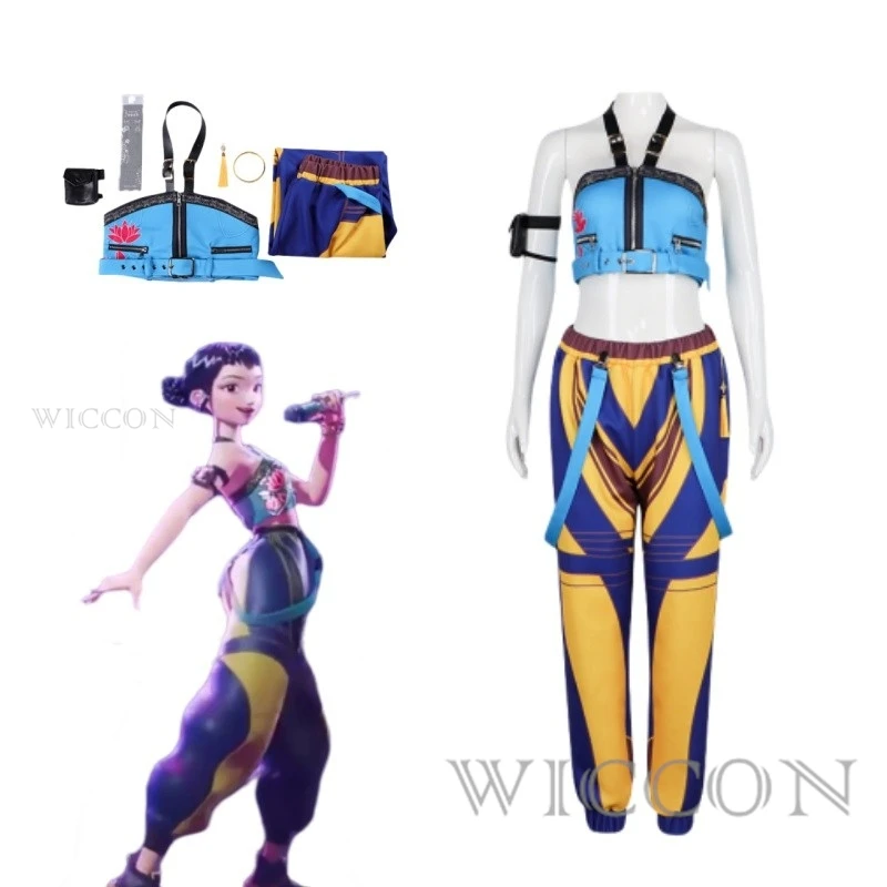 K Pop Demon Hunters Cosplay Deguisement Pour Filles Pop Singers