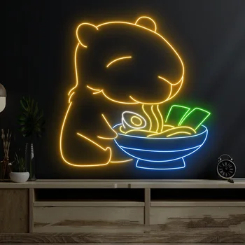 Kapybarka Neon Ramen 1