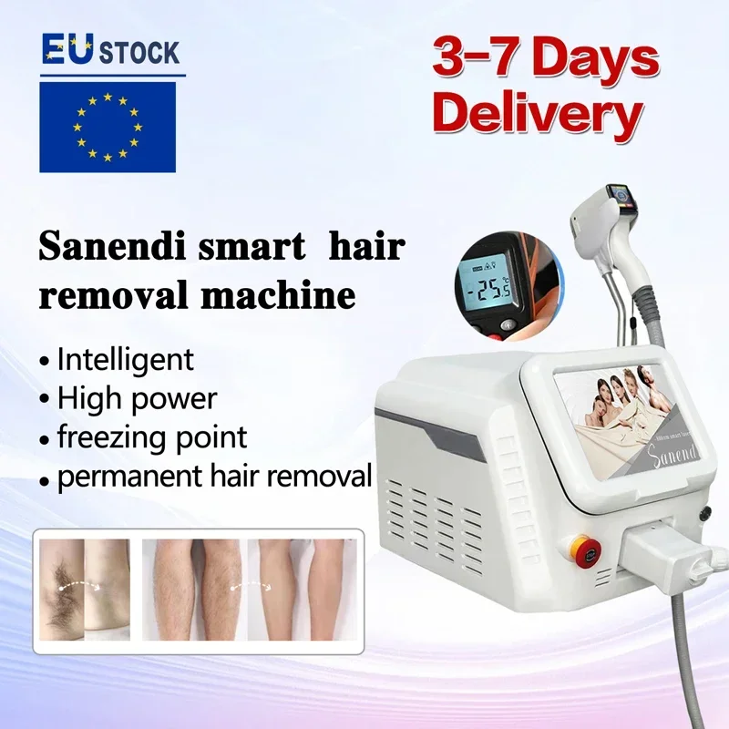 Diode Laser Professional 808 Hair Removal Machine  for hair removal ice titanium laser 4K screen system epilation machine New