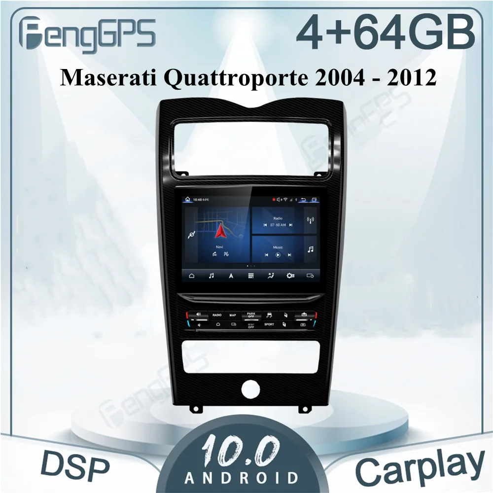

Tesla Style Qualcomm 8-Core For Maserati Quattroporte 2004 - 2012 Android Car Radio Stereo Multimedia Player GPS Navig Head Unit