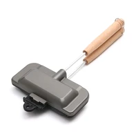 Hot Sandwich Maker, Hot Dog Toaster, Double-Sided Sandwich Baking Pan, Double Sided Frying Pan, For Grilled Cheese Maker 1