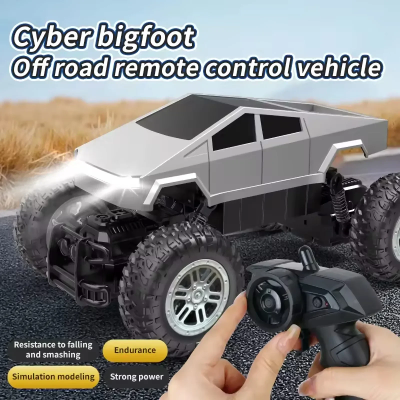 Camion Monster RC Tout-Terrain Cyber Noir 29.79€