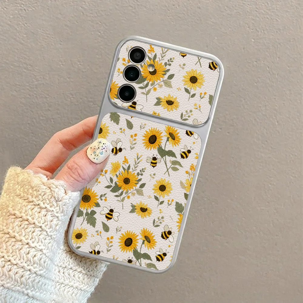 Sunflower Bee Healing Gentle Style Phone Case