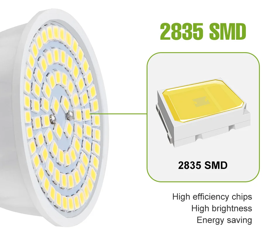 Description Picture 5 of itemGU10 LED Light Bulb MR16 Spotlight E27 Ceiling Lamp AC220V Living Room GU5.3 Indoor E14 Home Bedroom Soft Lighting B22 Cool/Warm