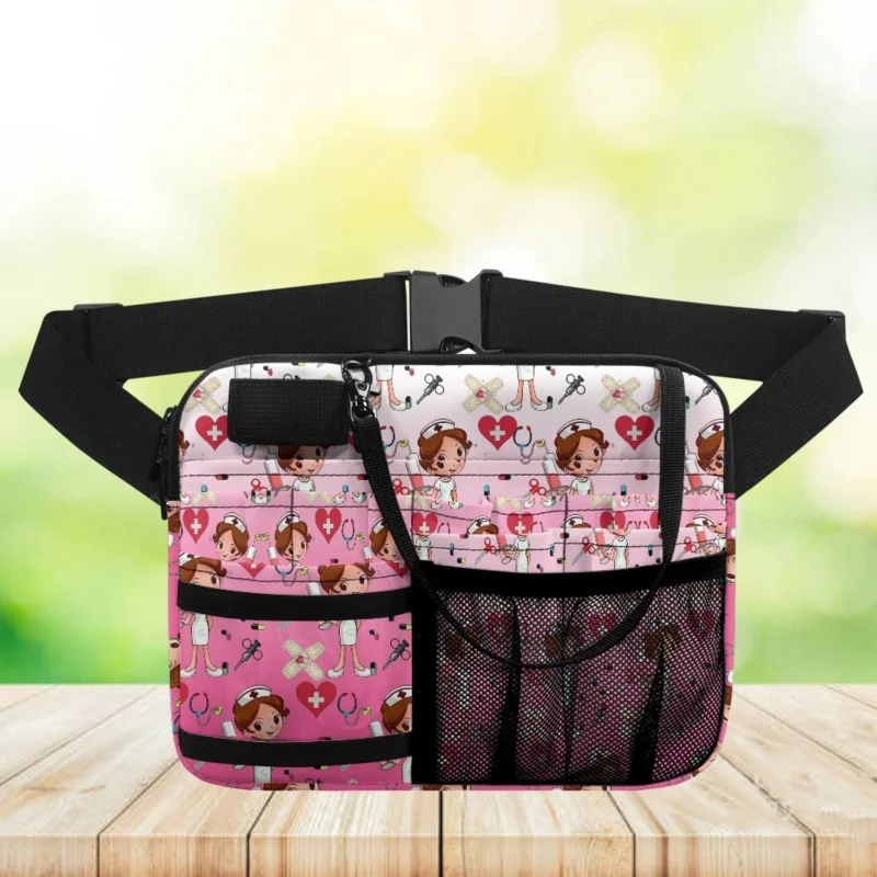 

Twoheartsgirl Portable Nurse Belt Organizer Casual Nurses Fanny Pack Care Accessories Portable Health Care Nursing Waist Pouch