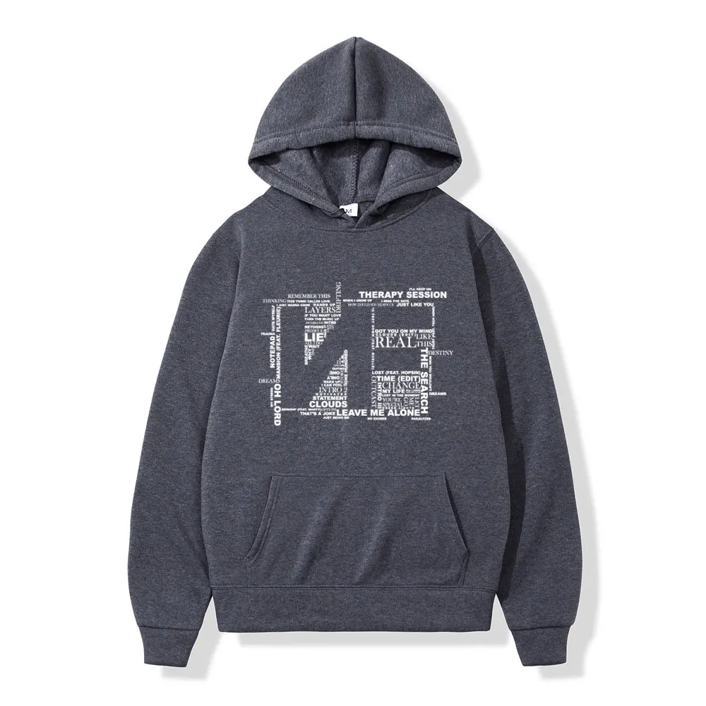 

Men's and women's hooded sweatshirts, sweaters with all NF rapper song logos, hip-hop style, casual, retro, oversized