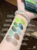 Qianyan Snake Eyeshadow Gift Box Makeup Self-set Multi-purpose Cream Eyeshadow Tray Blush Highlight Matte Lipstick Mirror Set 3