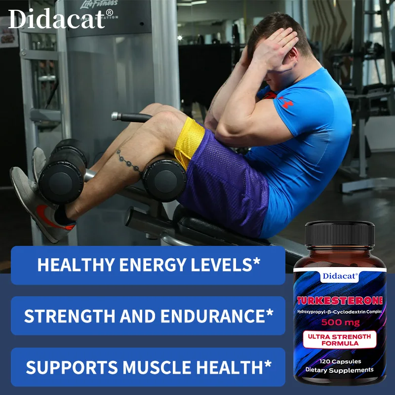 Stamen Ajuga High Potency Extract 10% T&uuml;rkiye Sterol Capsules-Strength, Energy, Muscle Health, Improves Muscle Fatigue