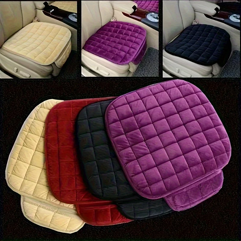 Universal Winter Warm Car Seat Cover Cushion Anti-slip Front Chair Seat Breathable Pad Car Seat Protector Seat Covers for Cars