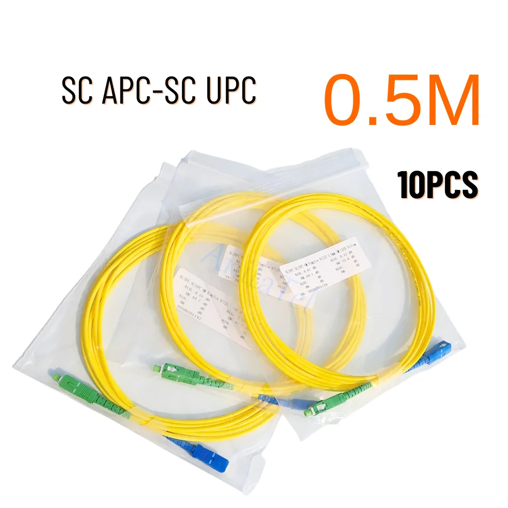 サンワダイレクト本店 サンワサプライ【オフィス・PC周辺通販】 30メートル 100フィート SCからSC 光ファイバーケーブル ジャンパー オプティカルパッチコード シンプレックス シングルモー