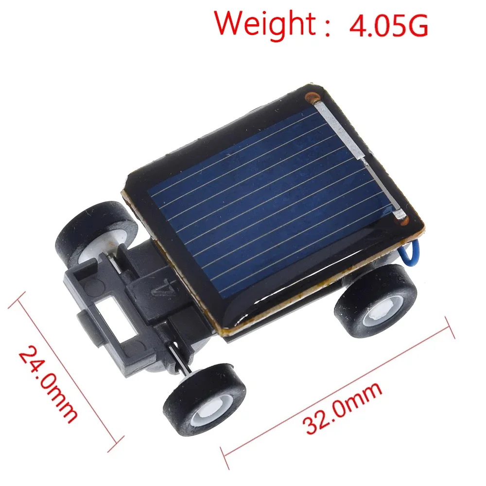 Solar power mini sports car toy