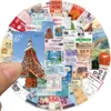 10/30/60PCS Japan Tokyo Stamp Stickers Collection Graffiti Decals DIY Laptop Phone Notebook Suitcase Iconic Stickers Classic Toy 4