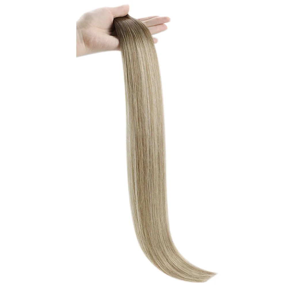 Moresoo Virgin Tape in Hair Extensions Real Human Hair 2.5g/pcs Natural Straight 12 Months Tape ins human hair extensions hair extensions