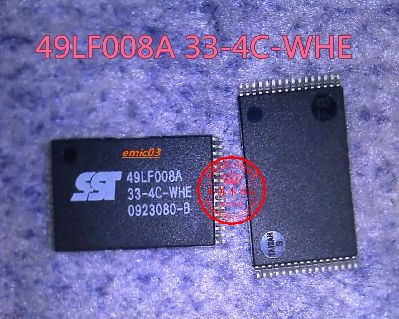 

SST49LF008A-33-4C-WHE 49LF008A-33-4C-WHE TSOP-28