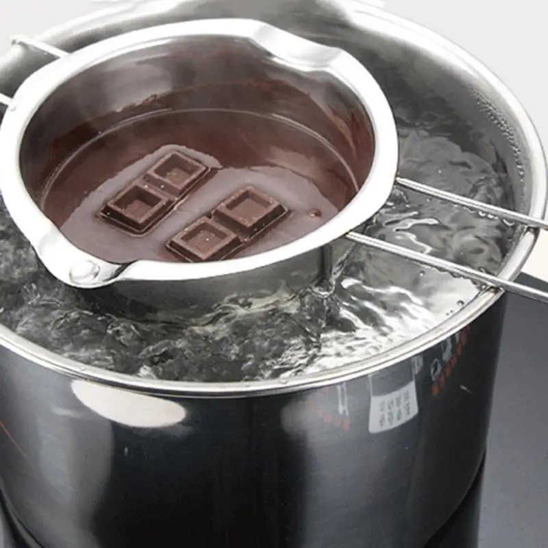 Stainless Steel Water Bath Pot Of Chocolate Melting Water Heating Melting Pot Bowl Baking Heating Container Kitchen Accessories