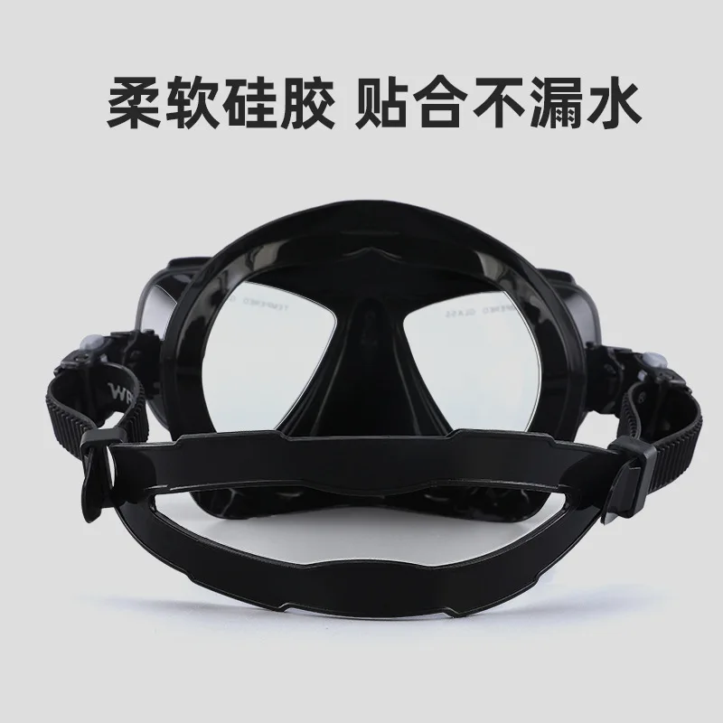 WAVE Quality Snorkeling Glass Eyewear Mask Diving Goggles Snorkel Snorkel Snorkeling Goggles Set Diving Supplies