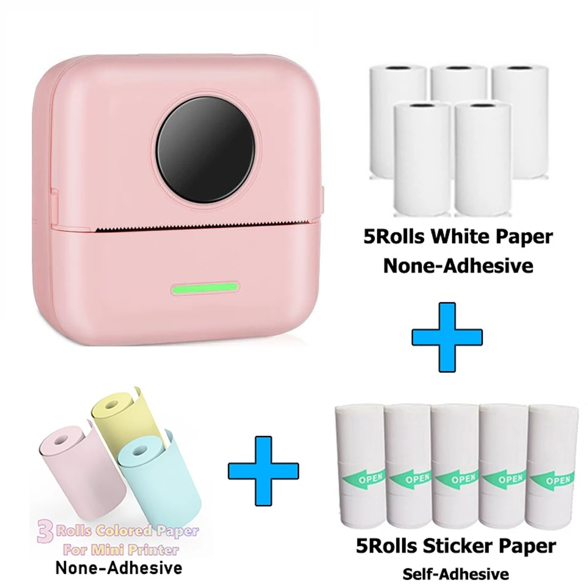 Mini Portable Printer Inkless Print Photo Graffiti OCR Text Extraction ...