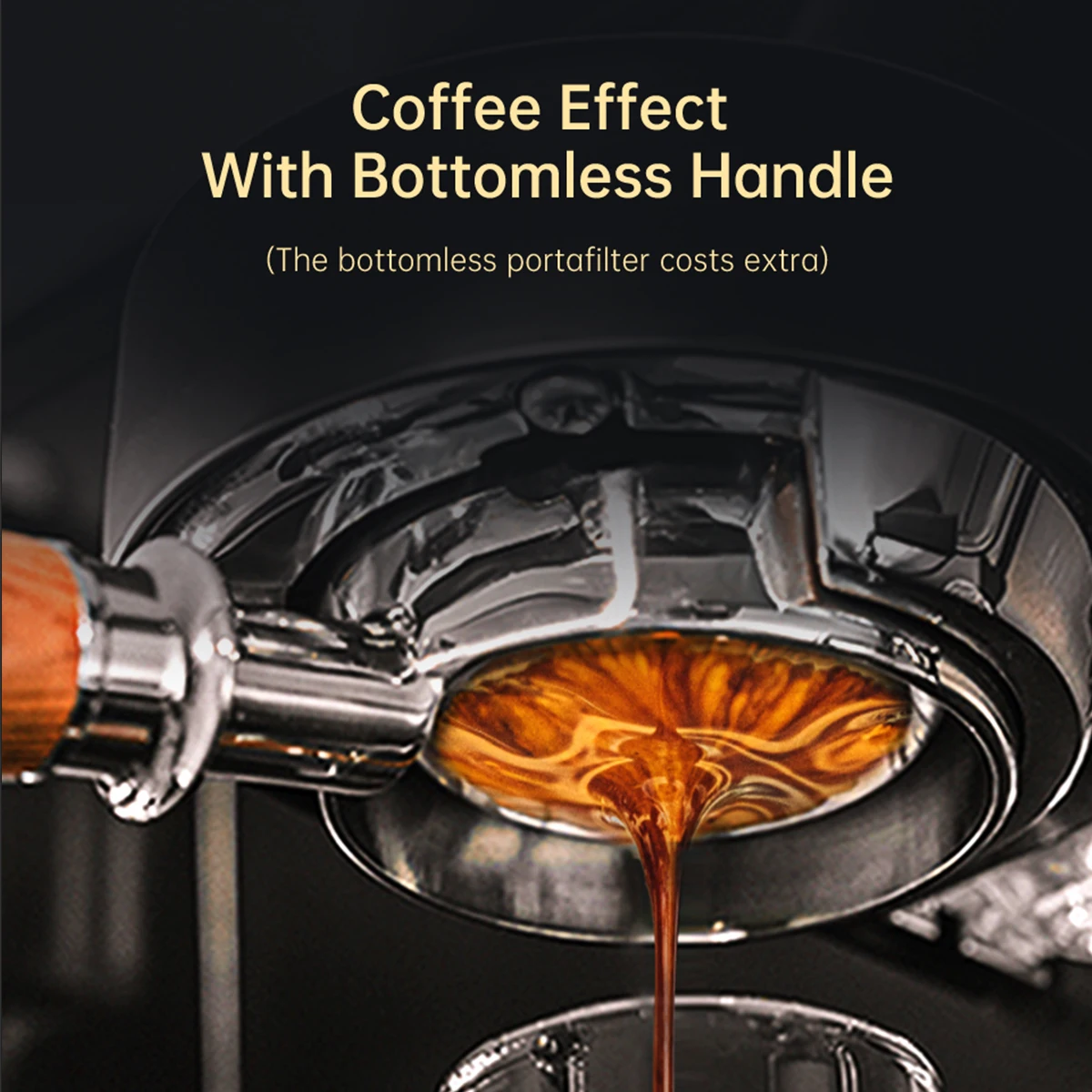 HiBREW Coffee Maker Cafetera 20 Bar Inox Semi Automatic Super Slim ESE POD& Powder Espresso Cappuccino Machine Hot Water H11