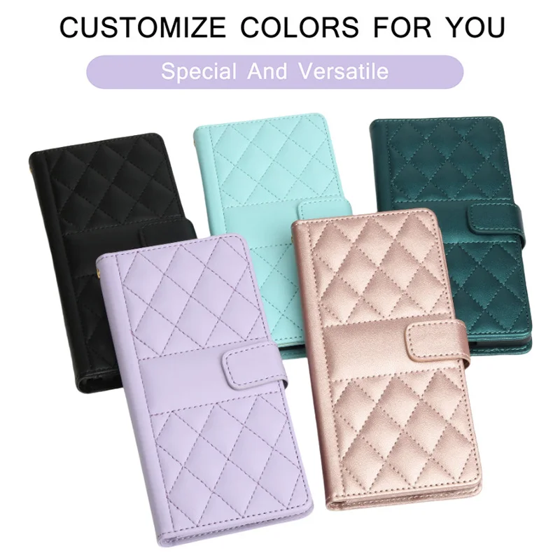 Wallet Phone Case For Samsung Galaxy Leather Flip Cover_voghion.com