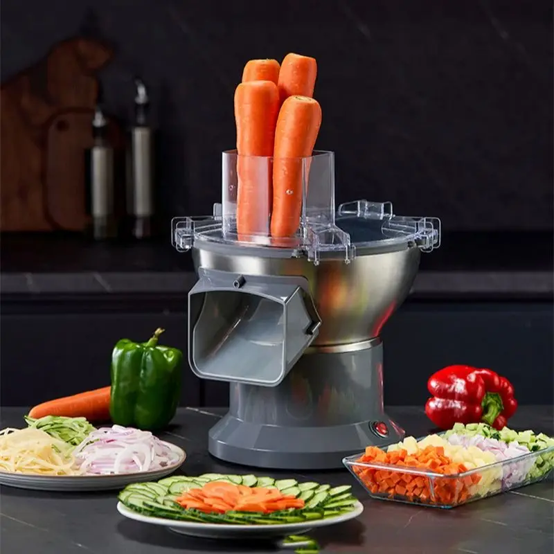 

Multifunctional Vegetable Carrot Potato Dicing Machine Cutter Slicer Commercial Dicing Machine Small Electric Slicer 110V/220V