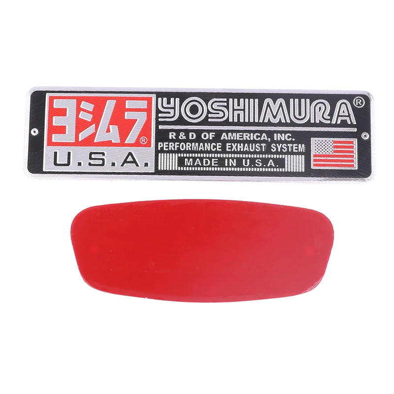Motorcycle Stickers Yoshimura Exhaust Decal Slip On Silencer Muffler r11 r77 Universal For Honda Yamaha Kawasaki