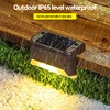 Solar Deck Lights Stair Lamp IP65 Waterproof Led Solar Lights For Railing Stairs Step Fence Yard Patio And Pathway 1