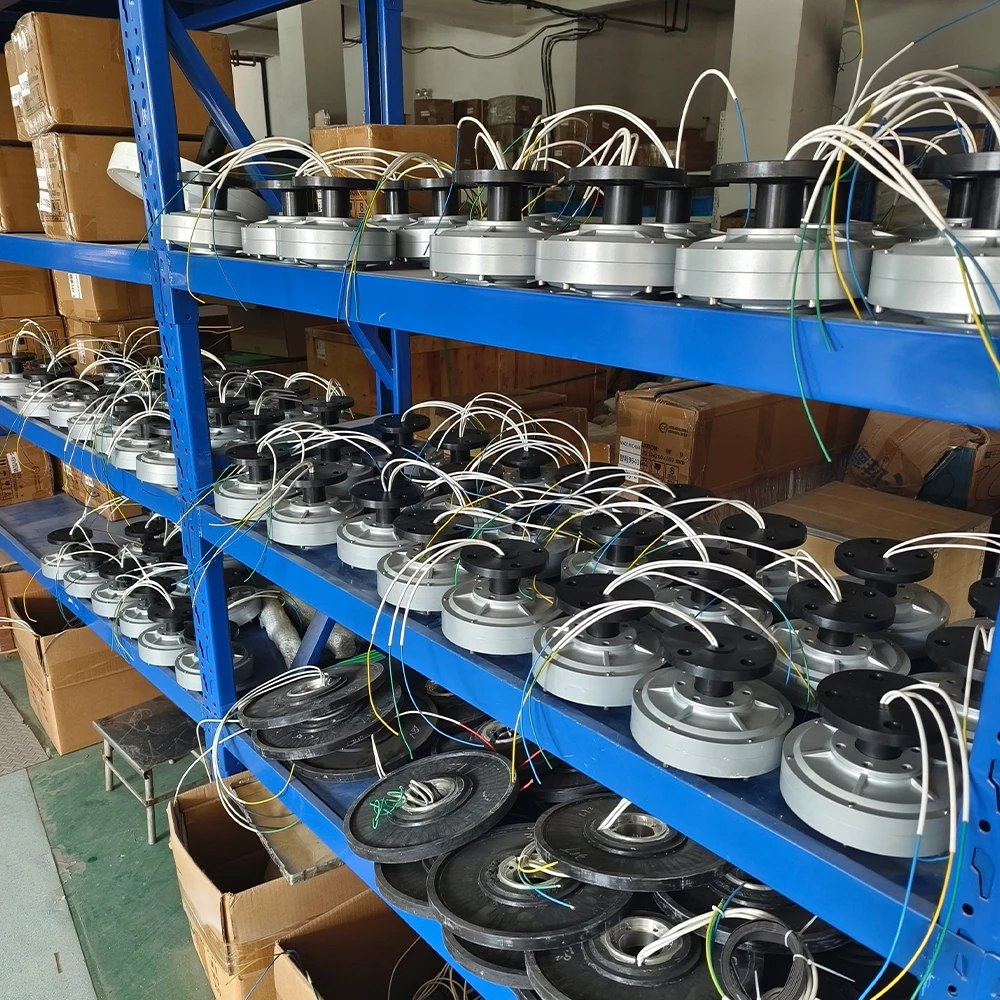 3000W Generator Wind Turbine Low Speed Gearless Permanent Magnet AC Alternators Hydroelectric Generator High Output Power