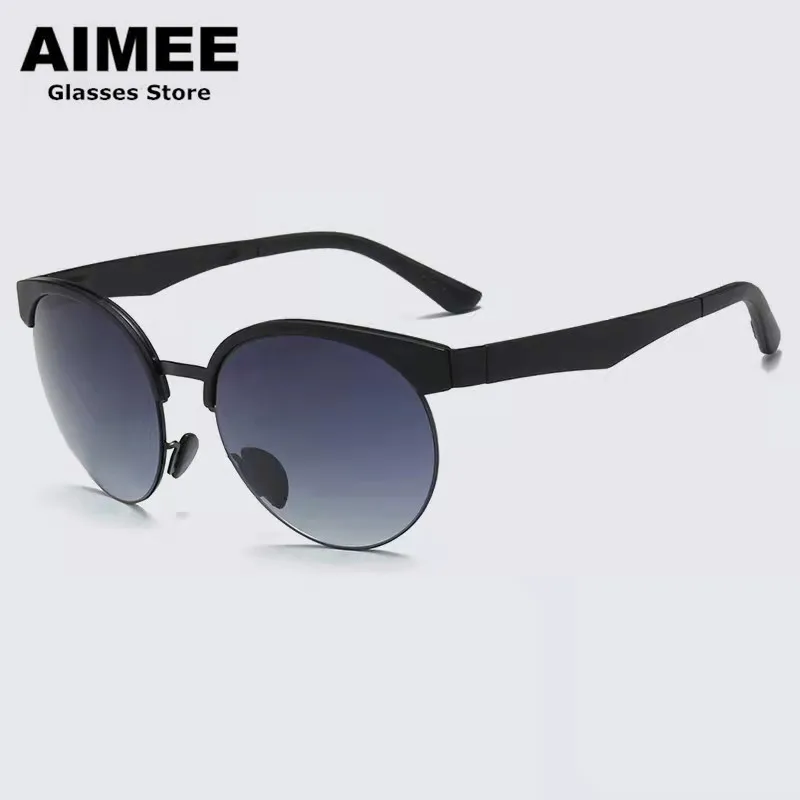 

Fashion Brand Round Sunglasses Men's luxury Drving Sun Glasses Germany Design UV Protect Sunglass Women Optical Eyeglasses Gafas