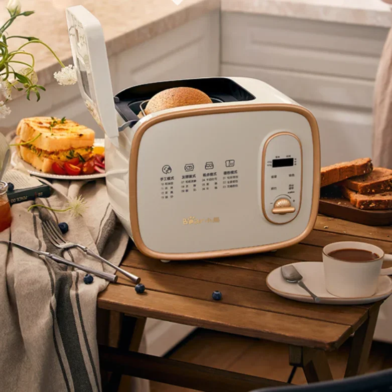 Bread Maker Household Full-automatic Small Type Kneading and Fermenting Mantou Toaster Multi-function Breakfast Machine