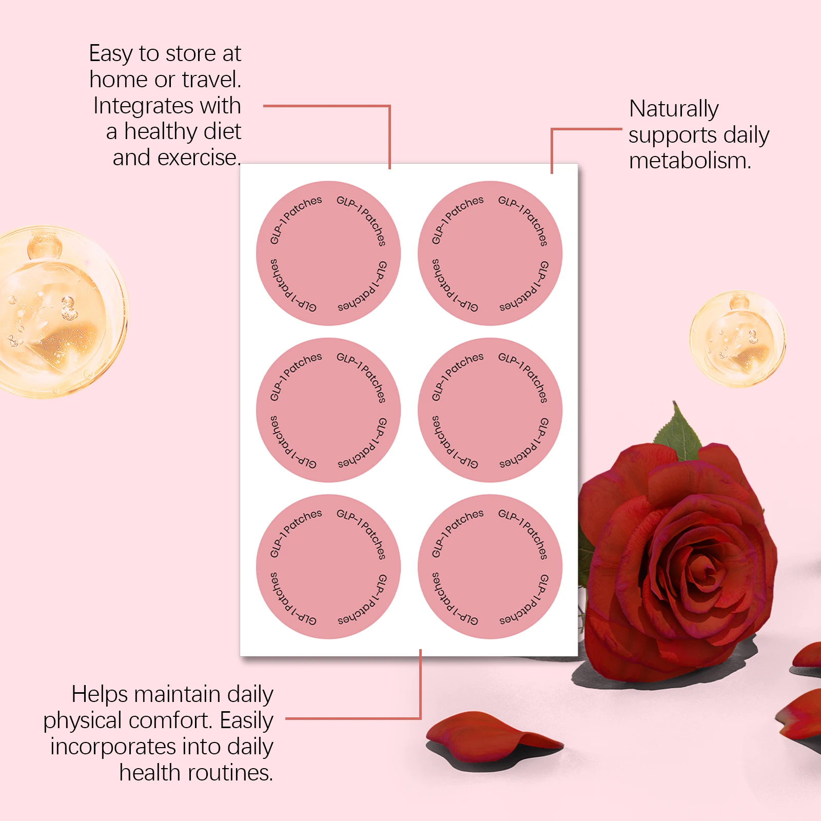 Body Care Patch - Lightweight, Curve-Enhancing, Made of Gentle Material, Comfortable & Convenient Body Shaping Patch