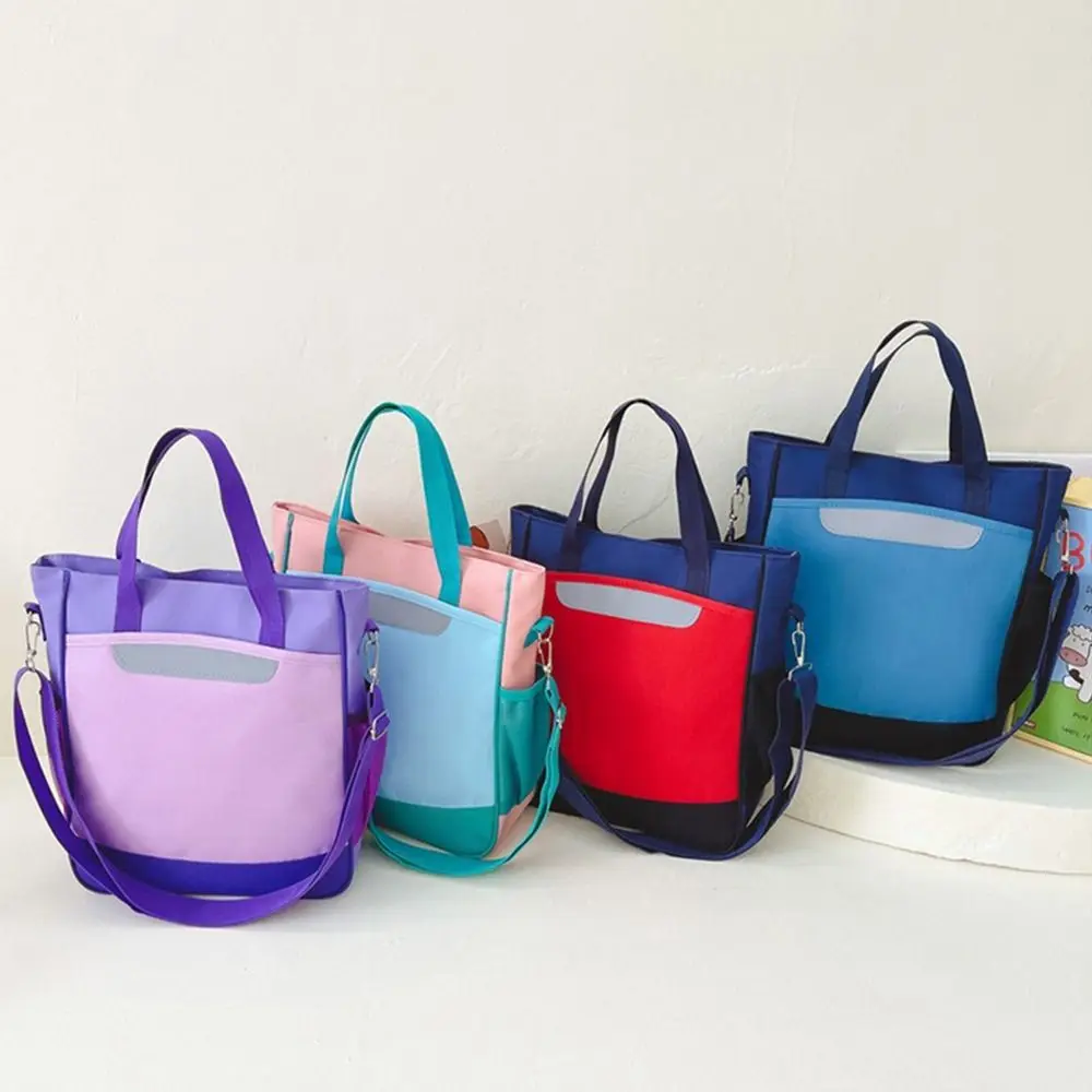 휴대용 옥스포드 헝겊 문서 파일 가방 대용량 방진 단일 어깨 가방 서류 가방 사무용품