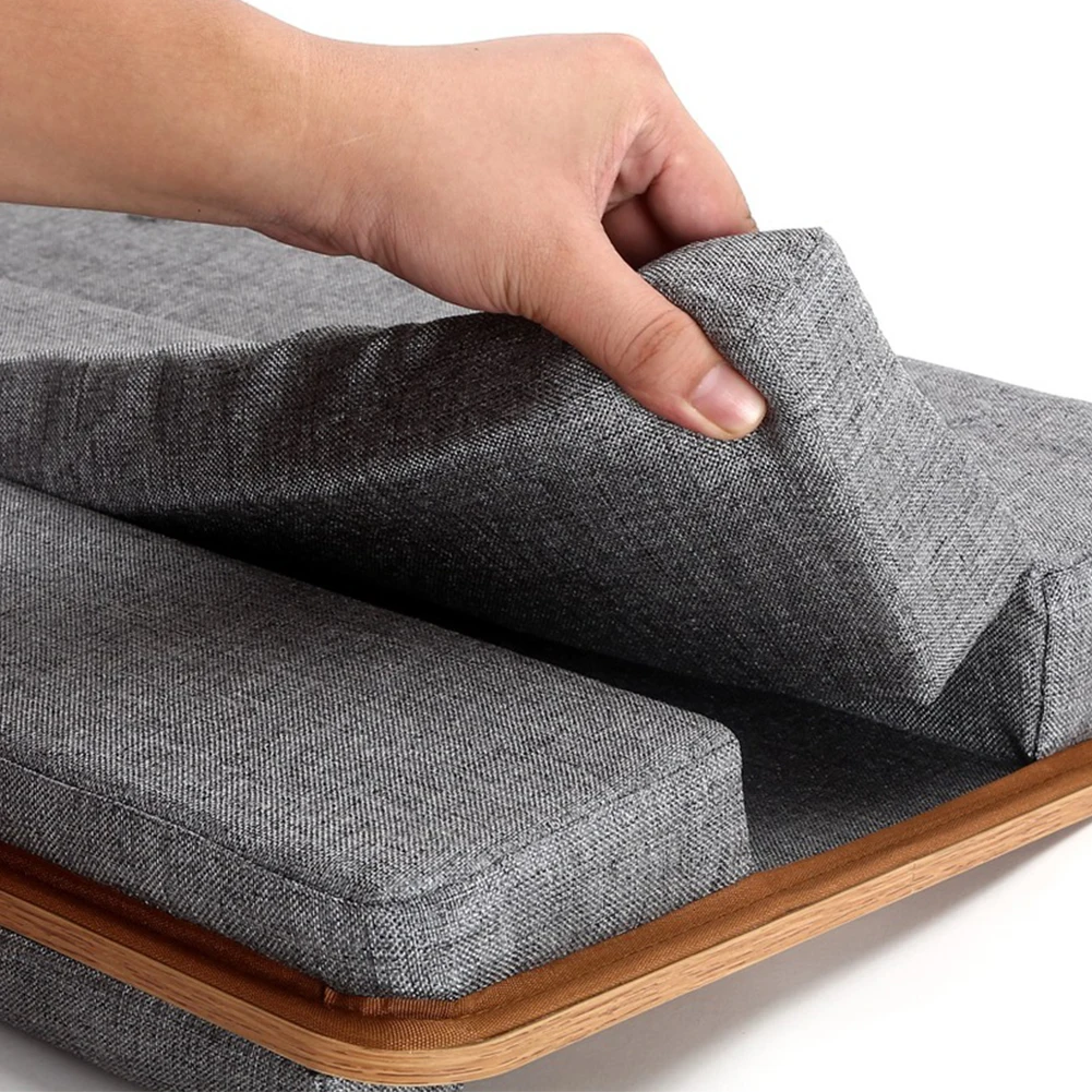 휴대용 노트북 책상 (마우스 패드 및 휴대폰 거치대 포함) 가정용 사무실 노트북 책상 노트북 테이블 최대 17.3인치 노트북까지 사용 가능