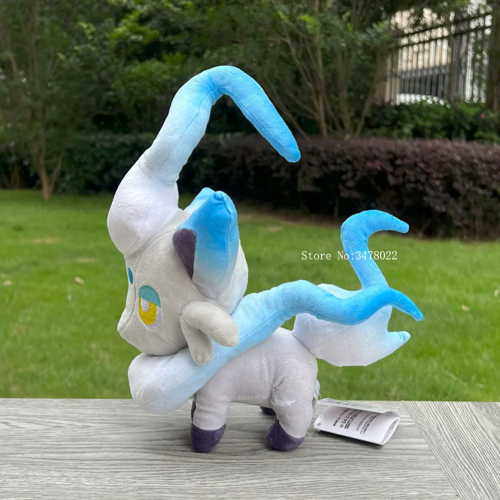 25cm Pokemon Plush Toys Shiny Hisui Zorua Hisuian Form Stuffed