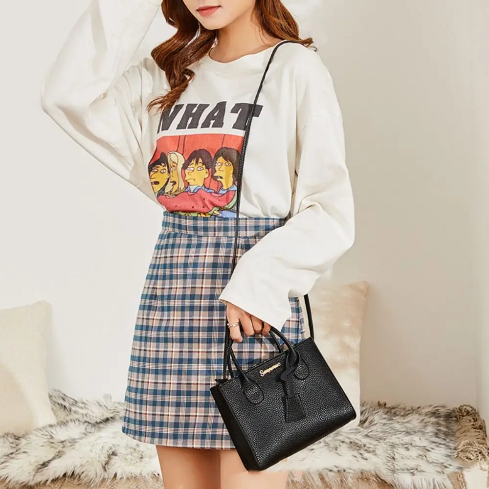 PU Leather Women Crossbody Bags 5 Colors Waterproof Korean Shoulder Bag Large Capacity Travel Storage Handbags Women Girls