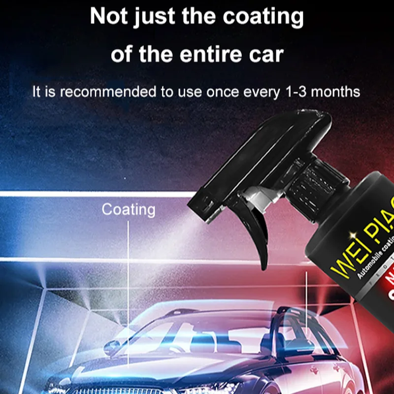 Nano Coating Crystal Coating Agent Automotive Nano Liquid For New Car Stain Removal Shine Enhancement Glass Glazing